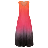 ALQUEMA |  COLLARE COAT & DRESS - TANGERINE PINK GLO